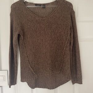 Brown Knit Light Weight Sweater